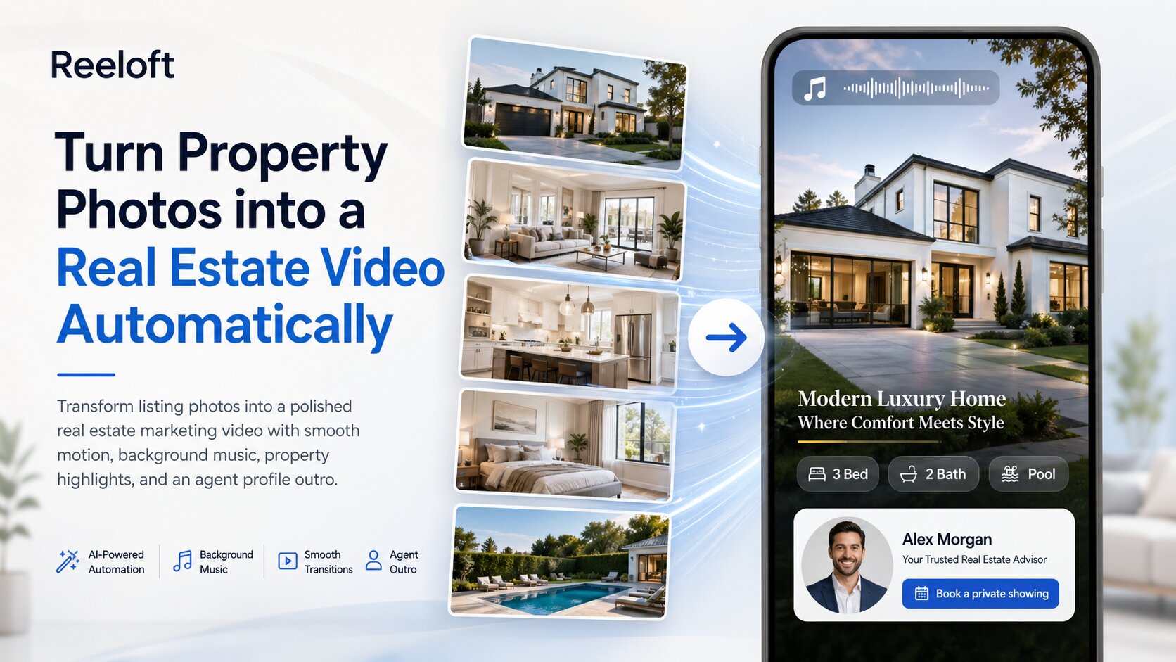 Turn Property Photos into a Real Estate Video Automatically